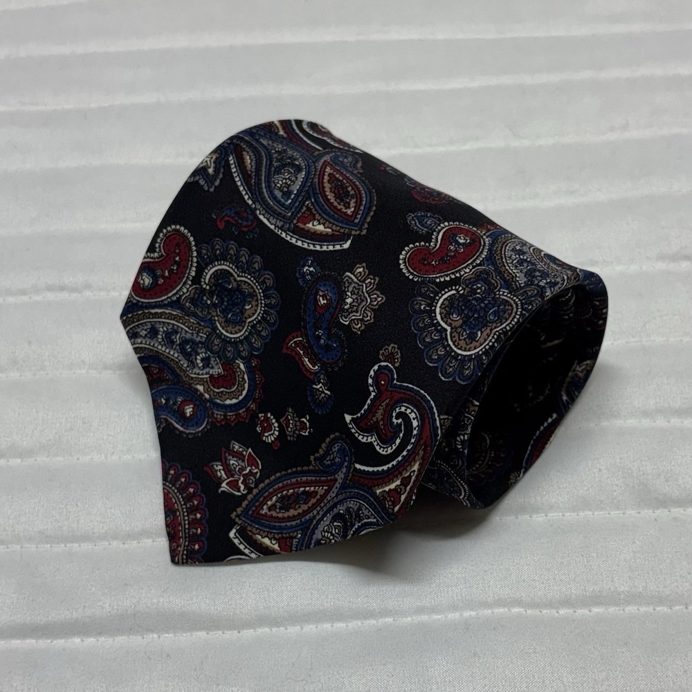 Puritan Special Edition Paisley Men's Neck Tie Polyester Made In USA‎